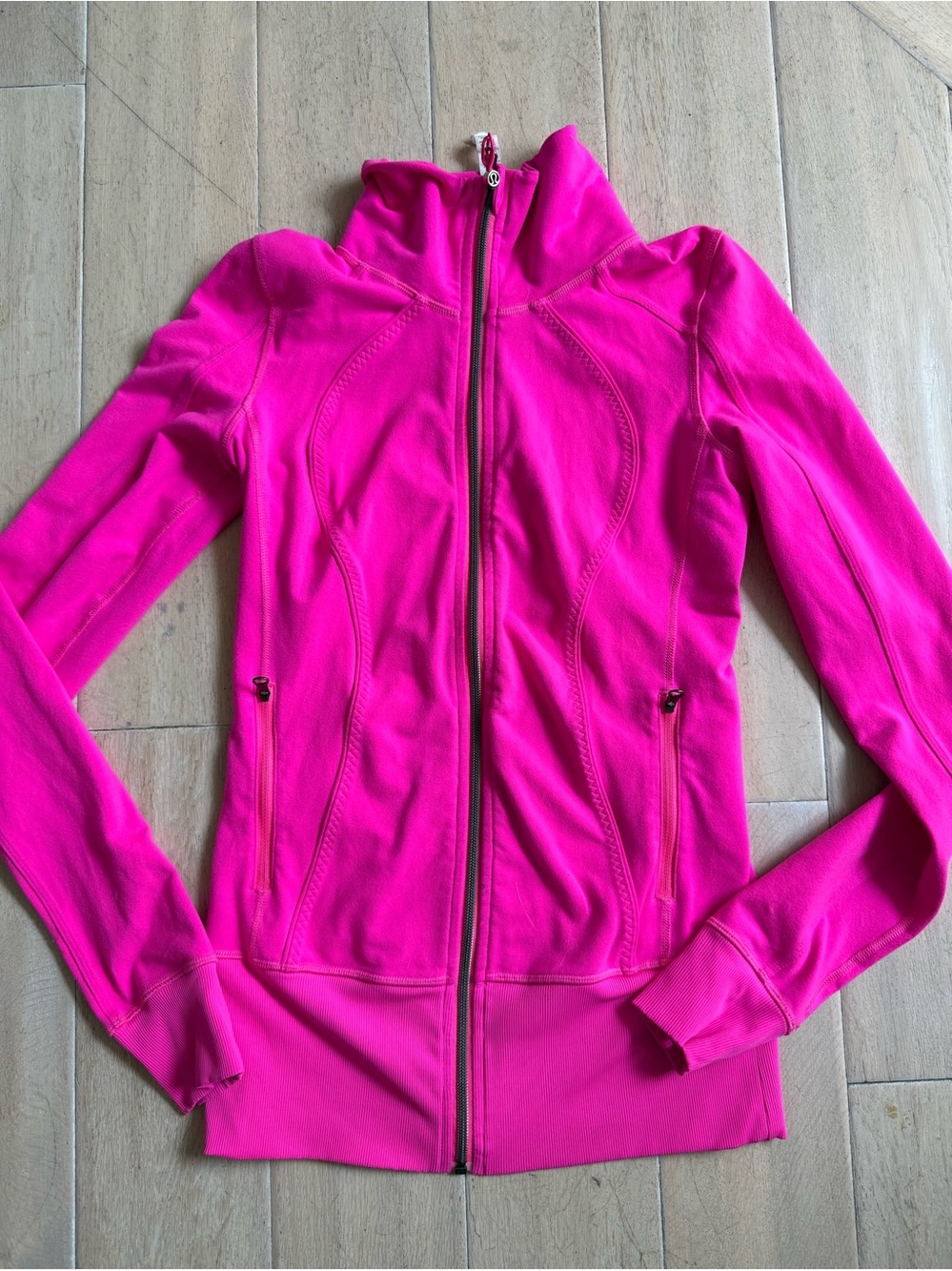 Lululemon Define Jackwt Hot Pink size 4
